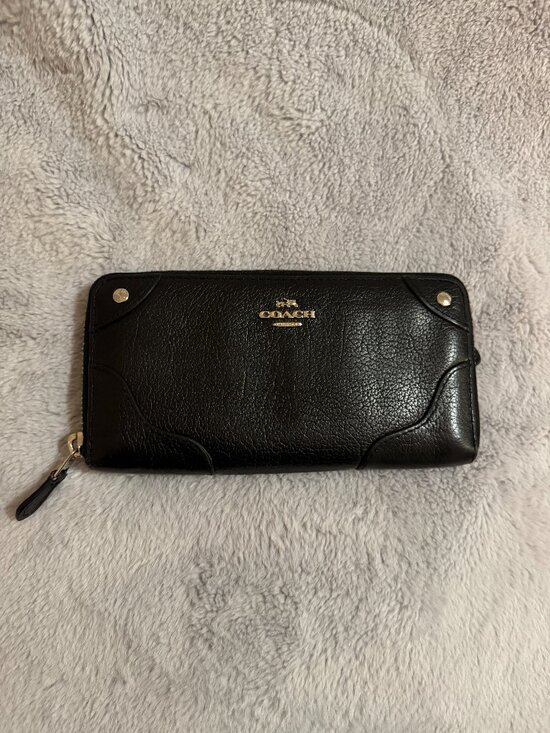 Coach Handbags - Coach Mickie Accordion Zip Wallet (Style F55404)